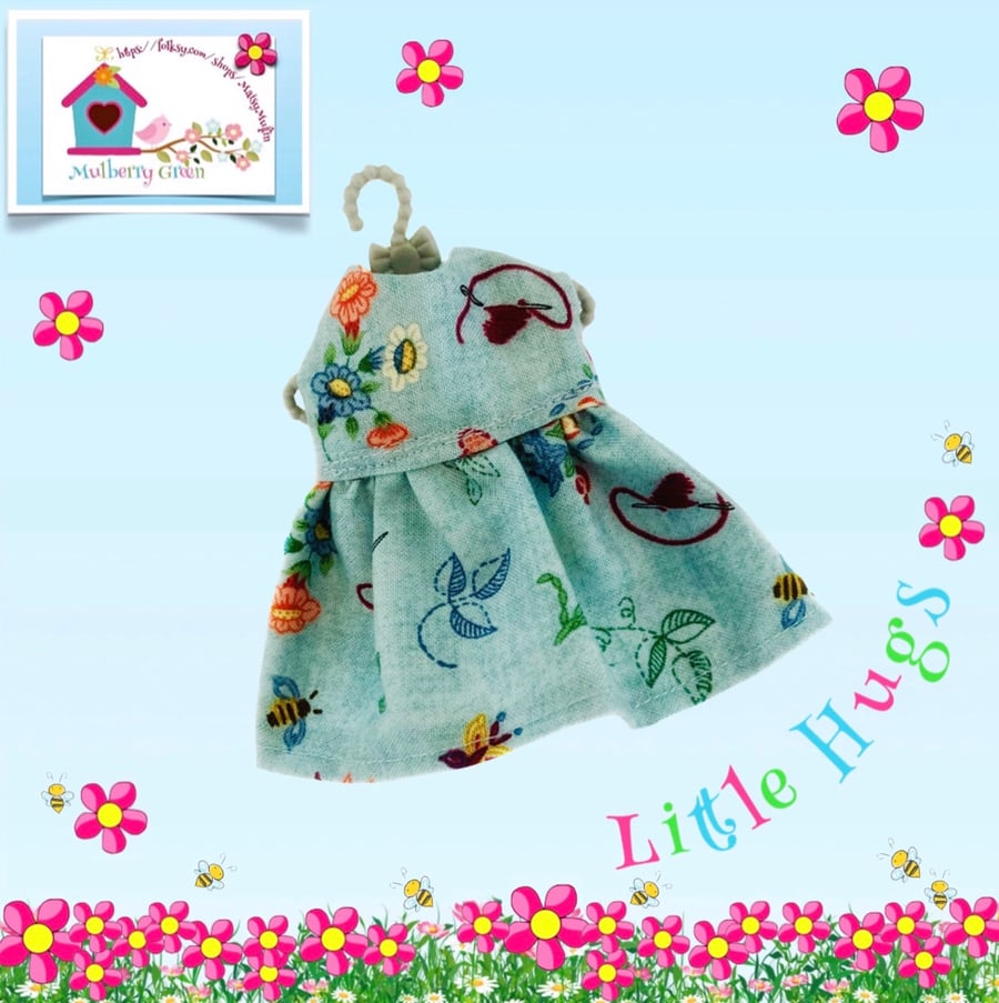 Little Hugs’ Vintage Flowers Dress