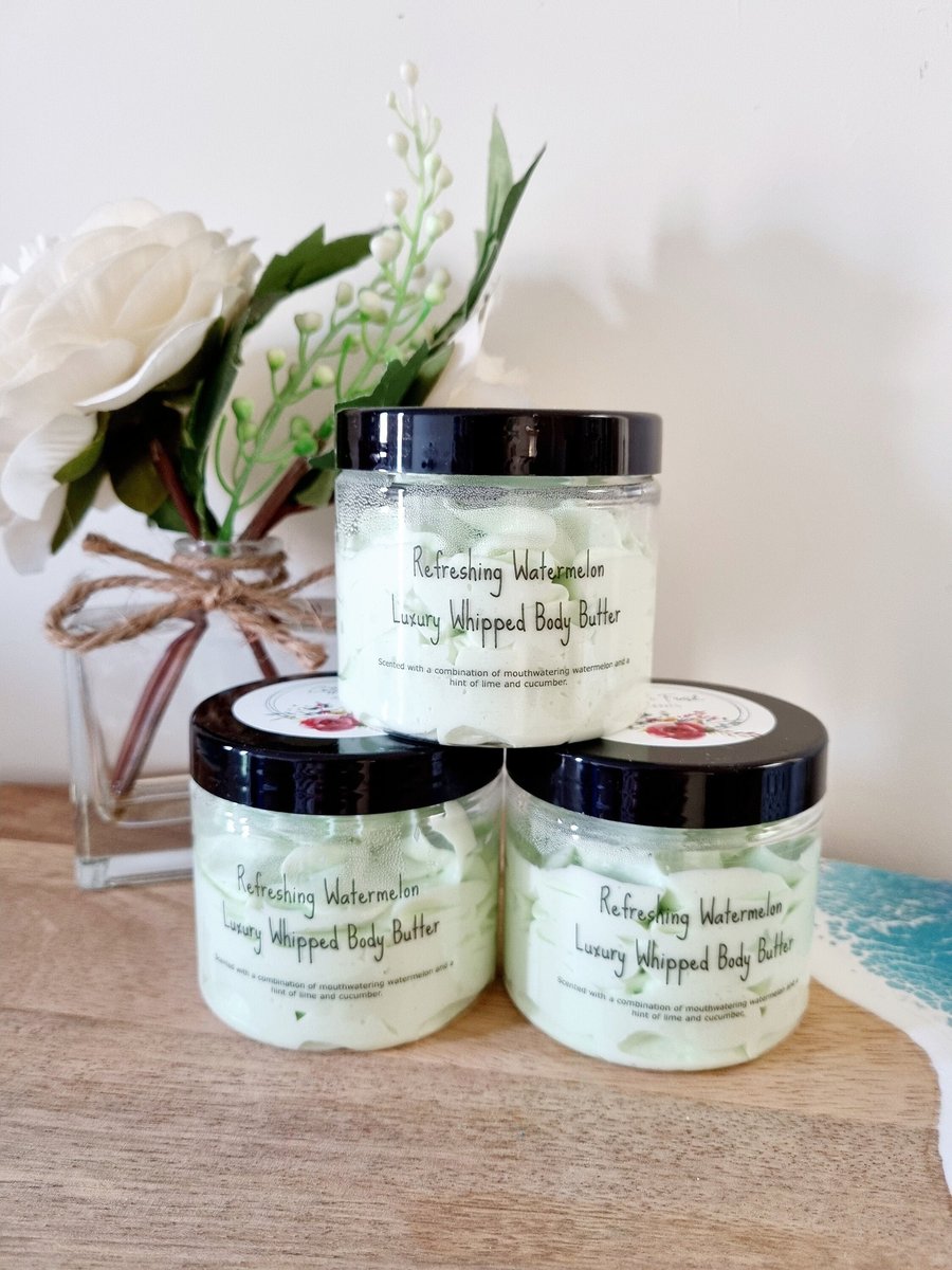 Refreshing Watermelon Luxury Whipped Body Mousse Butter
