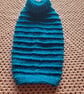 Dog coat.  Hand knitted . Sapphire  - Image 3