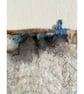 Art felt natural wool sensory wall hanging Landscape with a pink blanket - Image 4