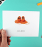 Cool Beans A6 Greeting Card