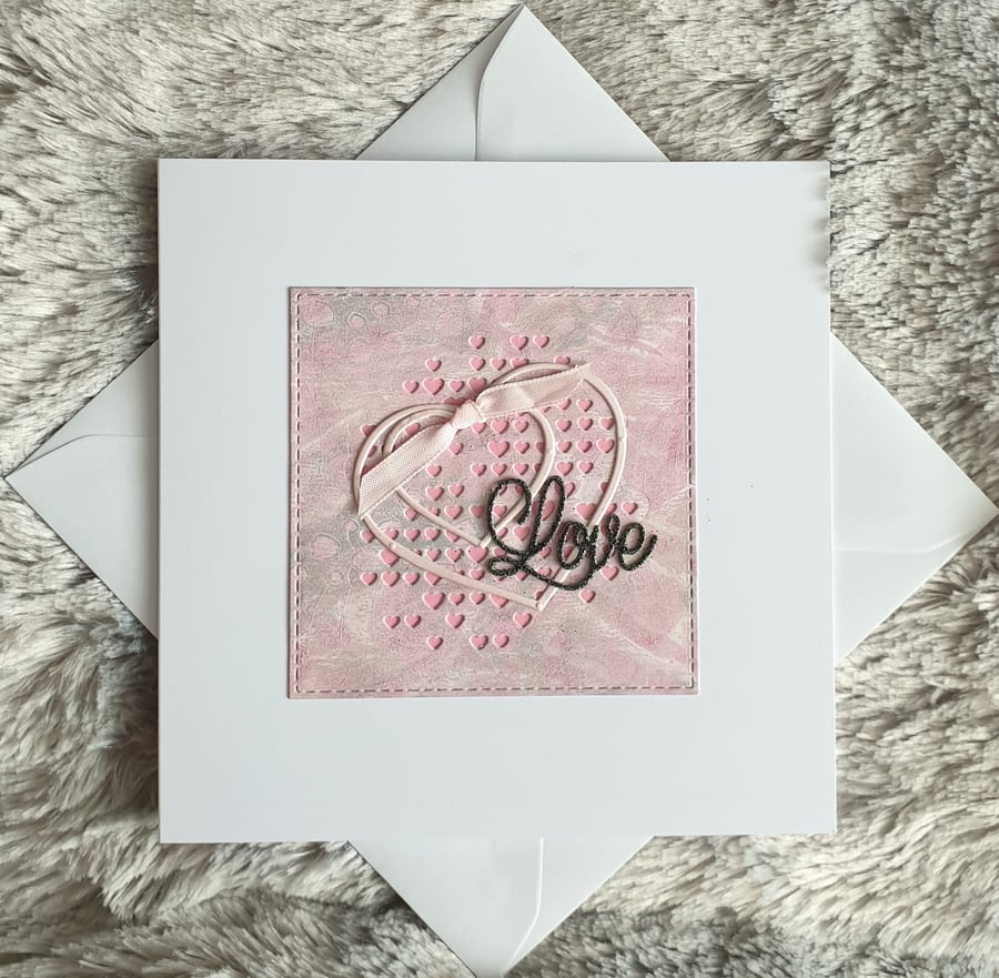 Pink Anniversary, Valentine's Card