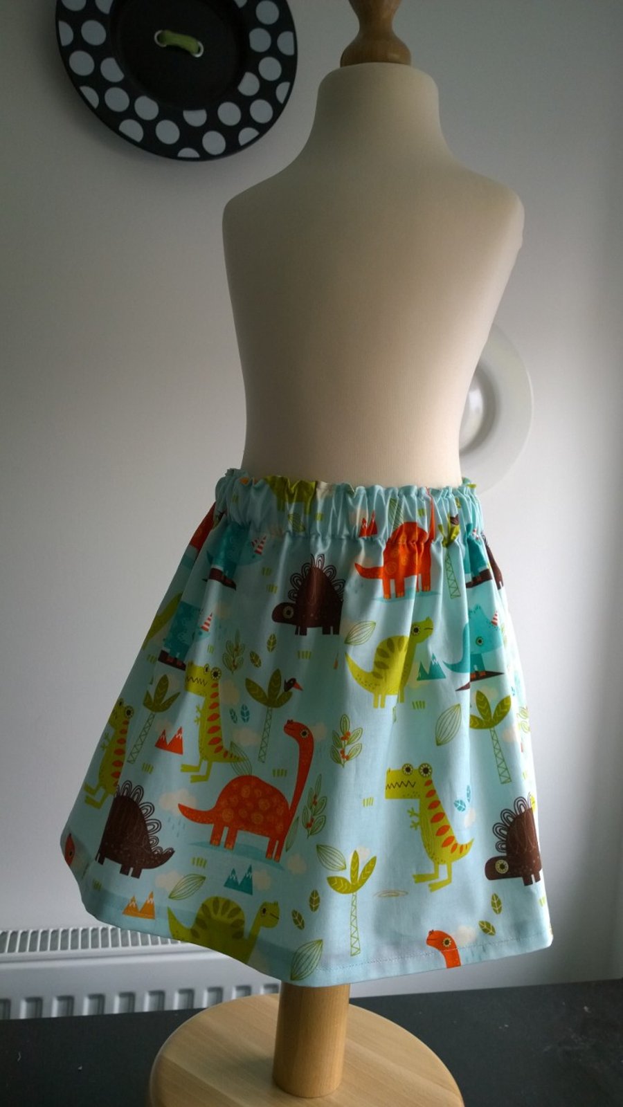 Riley Blake - Dinosaur Cotton Skirt 3 years SALE