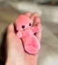 Mini pocket baby, sensory worry pal, super soft squishy velvety
