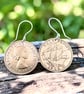 Sterling Silver & Copper Half Penny 1958 - 68th Birthday Gift - FREEPOST