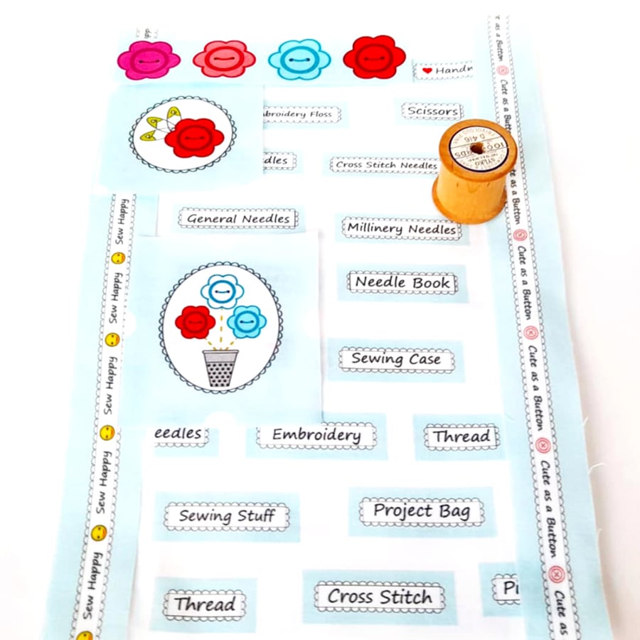 Scome Fabric Bundle suitable for Decorating a Needle Book