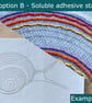 Starfish Embroidery Kit B - Complete kit with detailed instructions - 4" hoop - Image 4