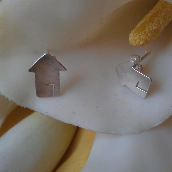 House sterling silver earrings