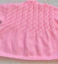 Girl's Knitted Cable Yoke Cardigan, Children's Clothes, Children's Gift Ideas - Image 2