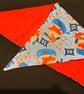 Pirate Pup dogbandana, reversible, neckerchief style - Image 4