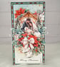 Handmade Christmas Card with Nativity Scene (13) Traditional 3D Christmas Card. 