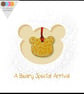 A Beary Special Arrival - Personalised Baby Keepsake Card