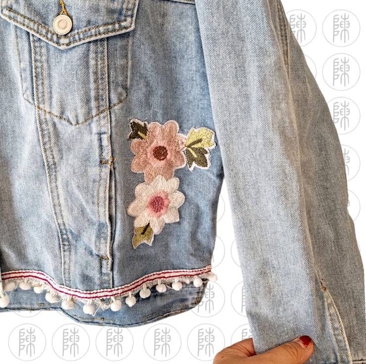 Forever 21 store reworked denim jacket