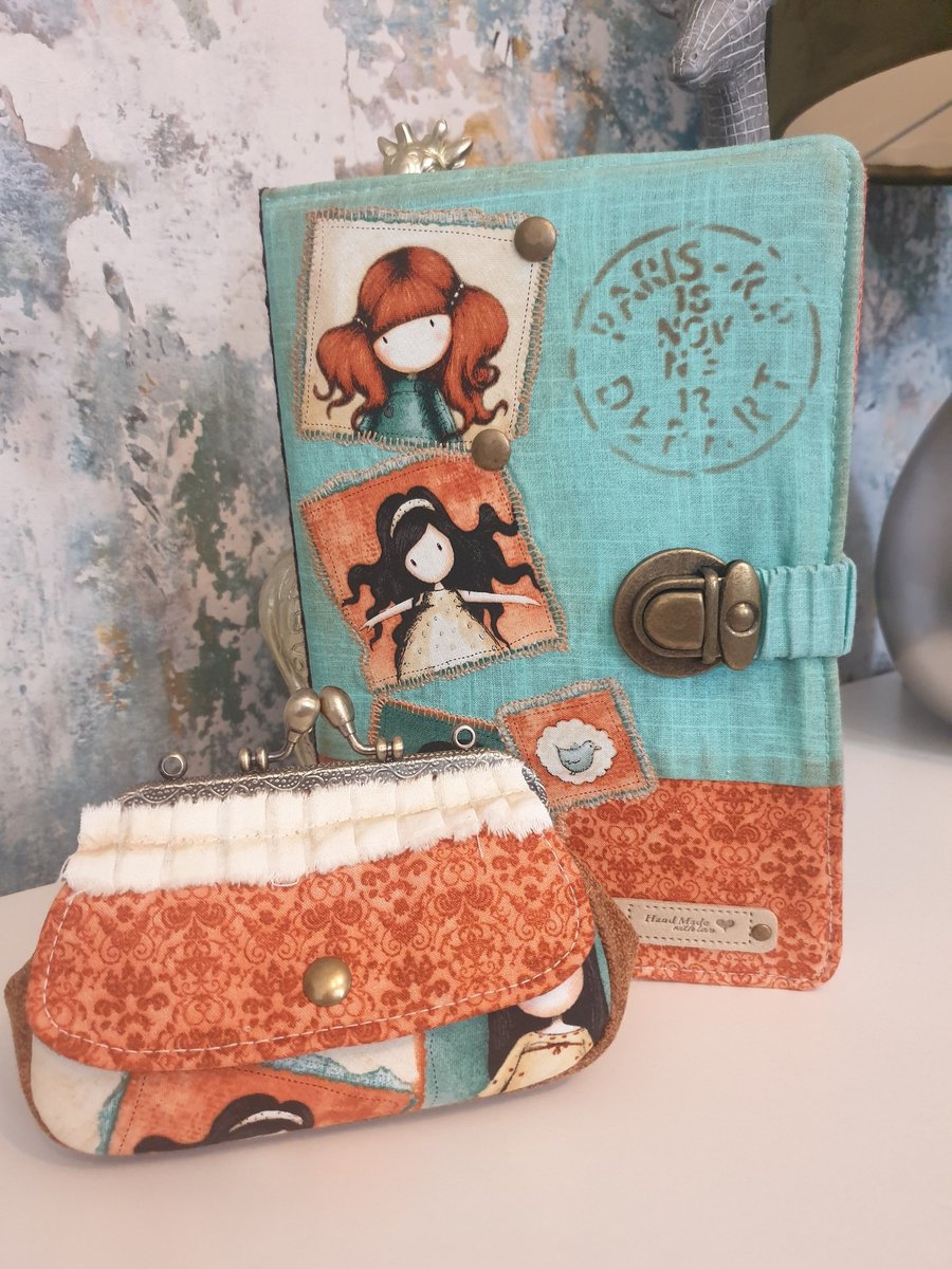 Book Cover & Matching Pouch