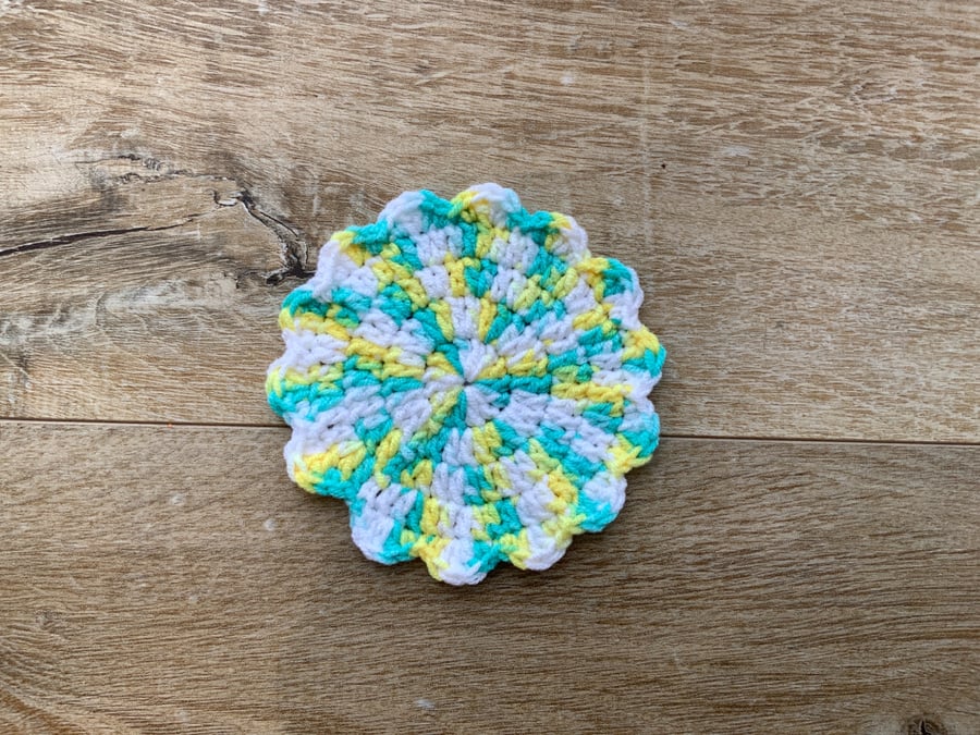 Crochet coaster
