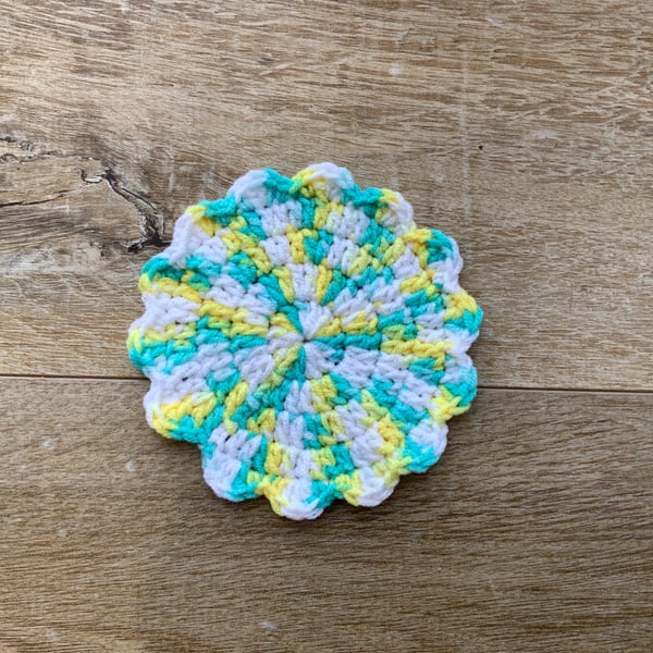 Crochet coaster
