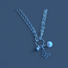 Dainty Silver Charm Bracelet