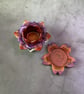 Flower LED Tealight Holder Red Phoenix Glow - Image 9