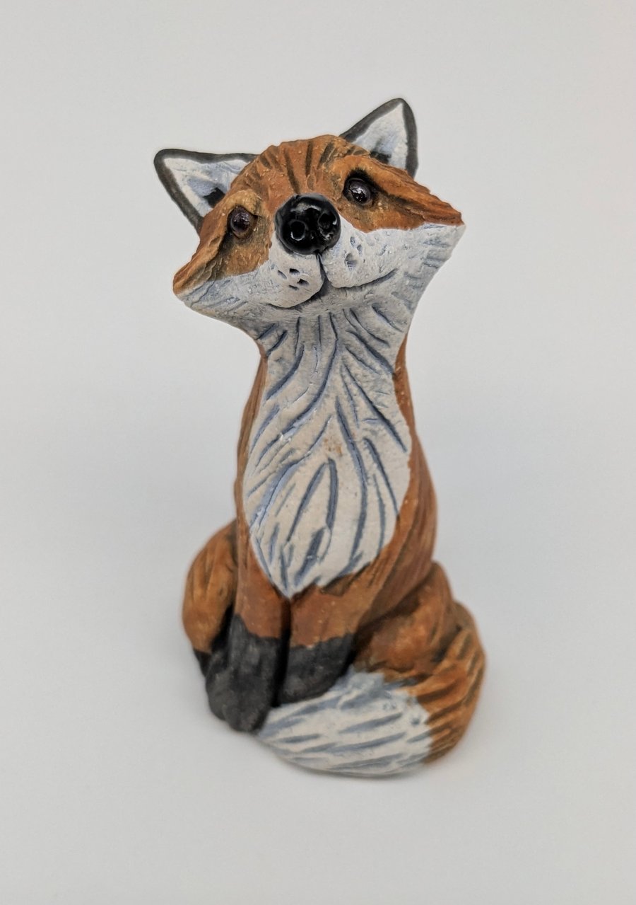 Mini Sitting Fox 3