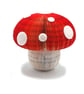 Toadstool decoration made from a book - Image 1