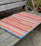 Beautiful Handmade Jute and Wool Rug  - Image 5