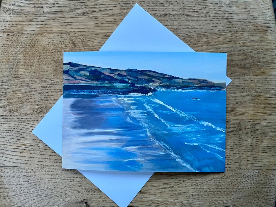 Portmeor Beach, St Ives card