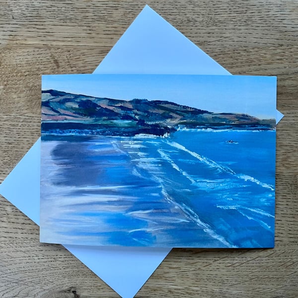 Portmeor Beach, St Ives card