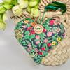 LIBERTY PRINT FLORAL HEART - multicoloured