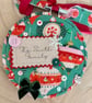 Personalised Bauble Print Hoop - Christmas Family Hoop  - Image 4