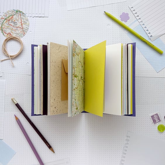 A6 'Solvitur Ambulando' Mixed Paper Walking Journal