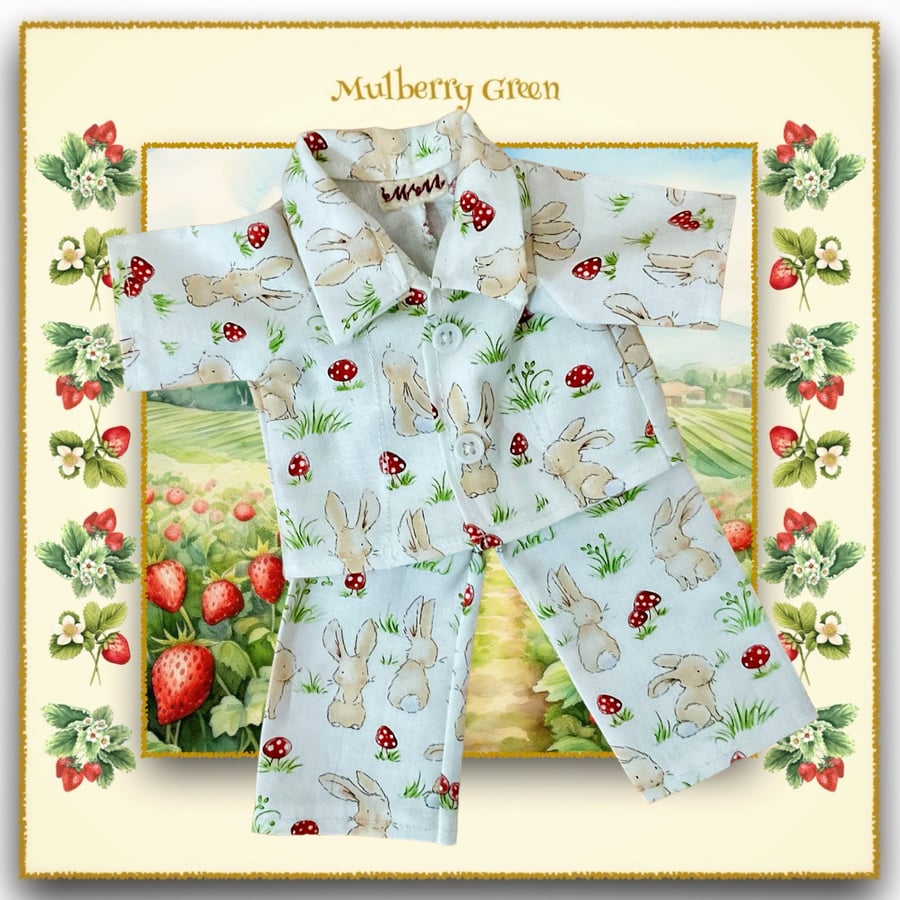 Bunny Hugs Doll’s Pyjamas 