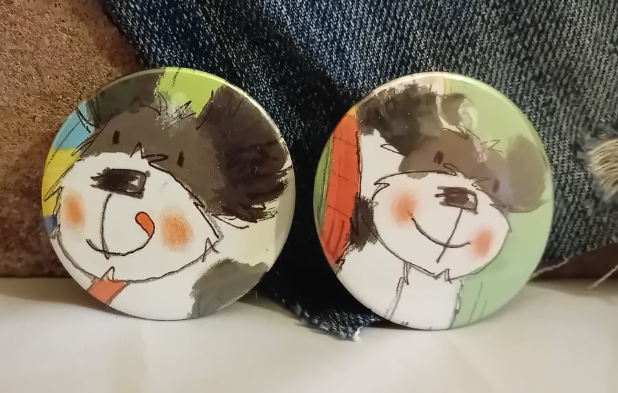 Picture Book  Badge - Dogs