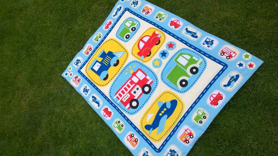 Planes, Trains and Automobiles quilt SALE