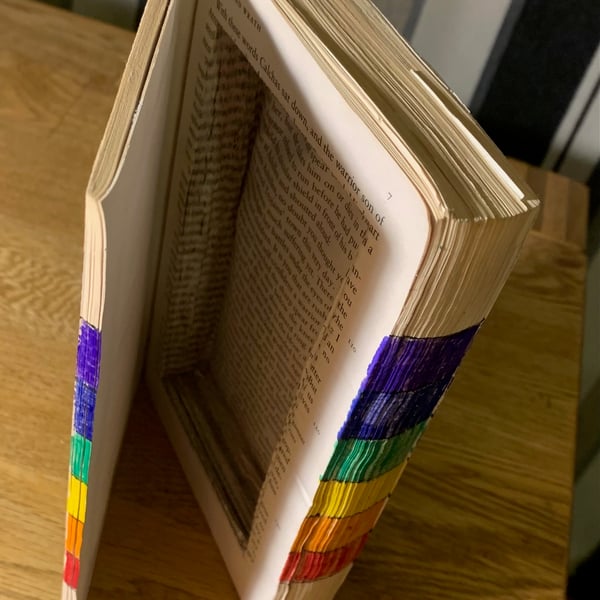 Hollow classic book for decoration and storage LGBTQ