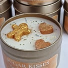 Sugar Kisses - Vanilla, Caramel & Ginger Scented Candle
