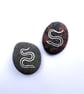 Little Snake Stones - Set of 2 - MADE TO ORDER