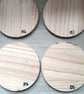 "My House Plants" handpainted wooden coasters, set of 4 with holder - Image 8