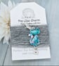 Turquoise Cat Stitch Marker - Image 2
