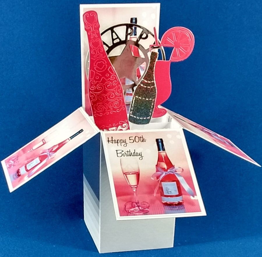 Ladies 50th Birthday Card