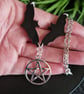 Gothic Bat and Pentagram Necklace  - Image 4