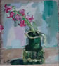 Spring pink  flower still life  - Image 7