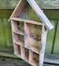 Romantic House Shaped Mini Shelf - Shabby Chic Wedding Gift - Floral Keepsake Me - Image 4