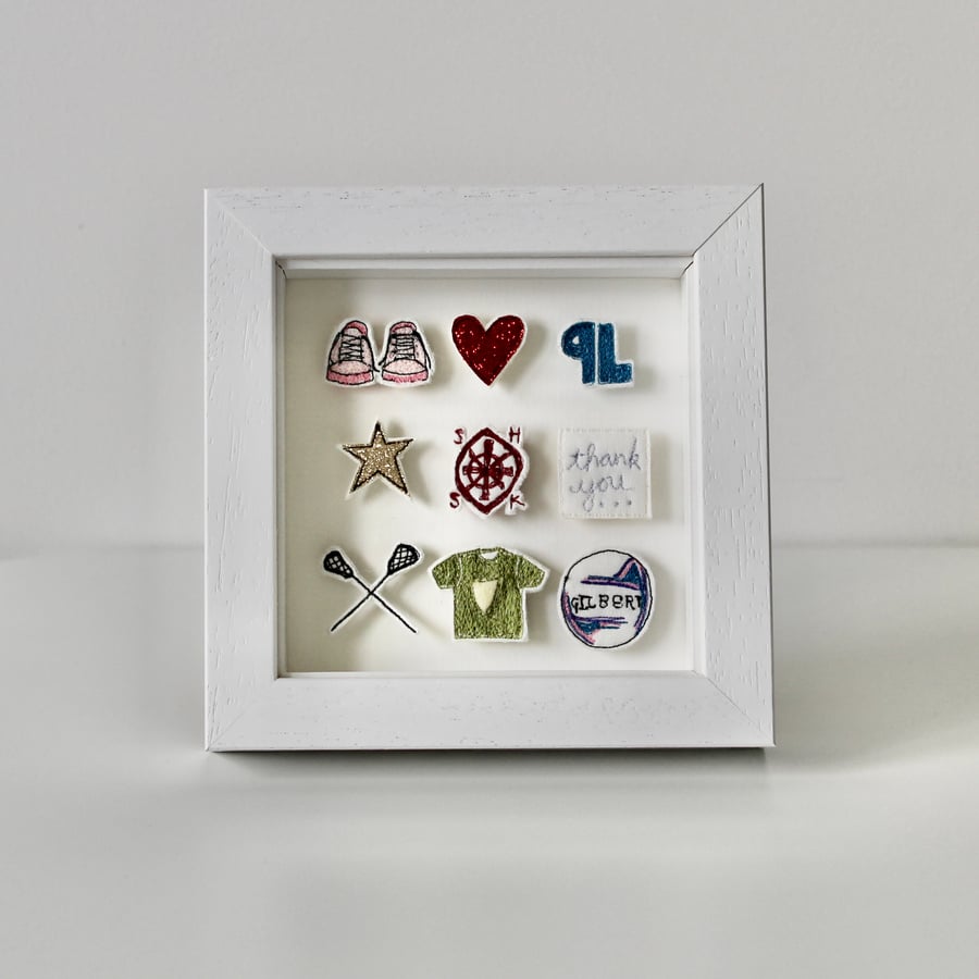 Special Order for A.M. - 'A Picture for... - Framed Textile