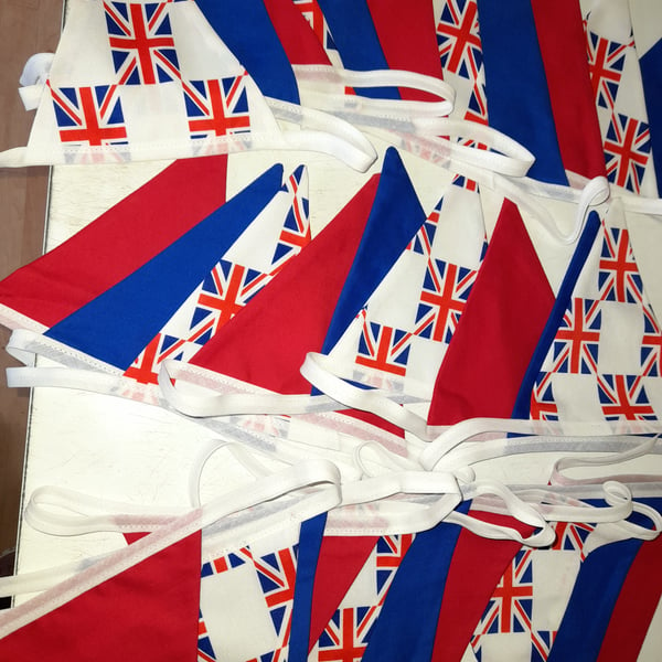 5 metres of union jack  bunting