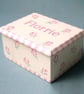 Rosebuds, Small Personalised Keepsake Box - Image 1