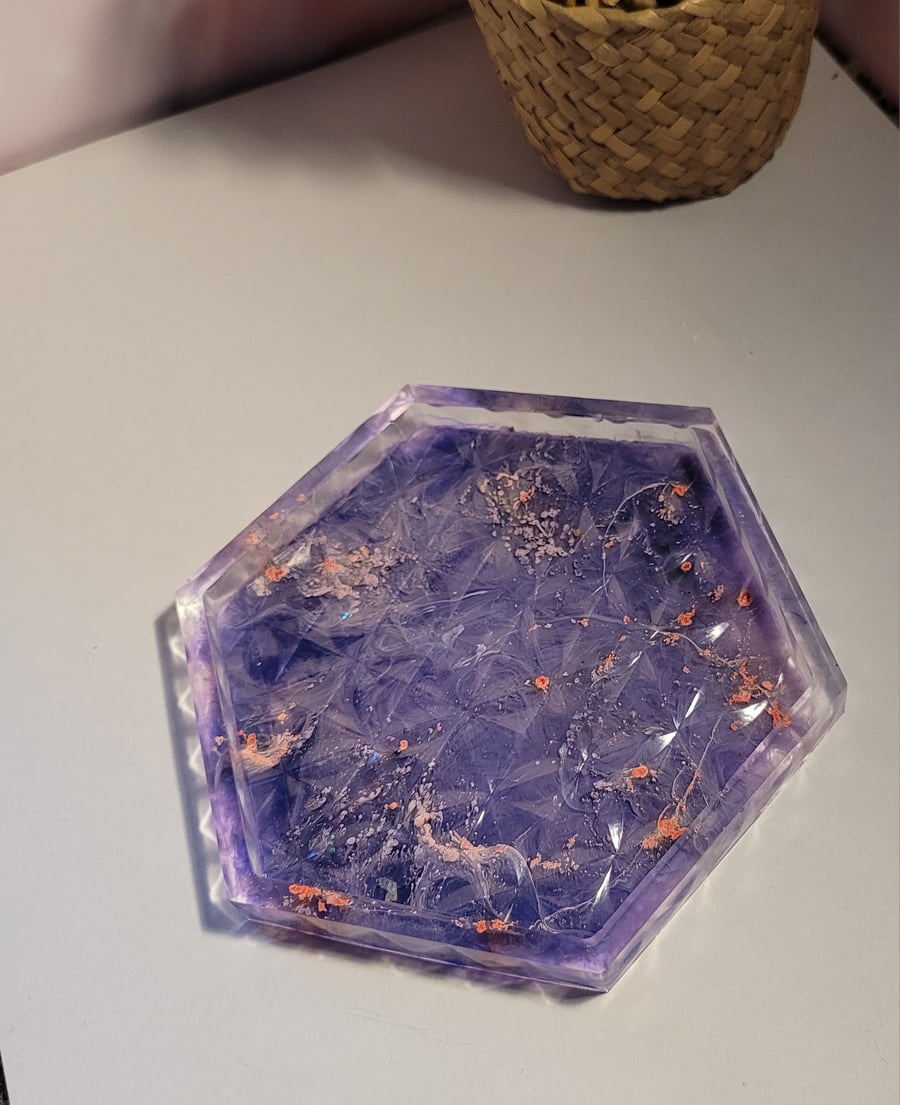 resin jewellery trinket dish