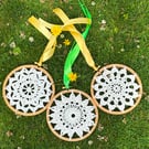 Cream Crochet Mandala's