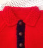 Knitted Chunky Jacket with a Collar for a Child, Child's Jacket, Winter Jacket - Image 3