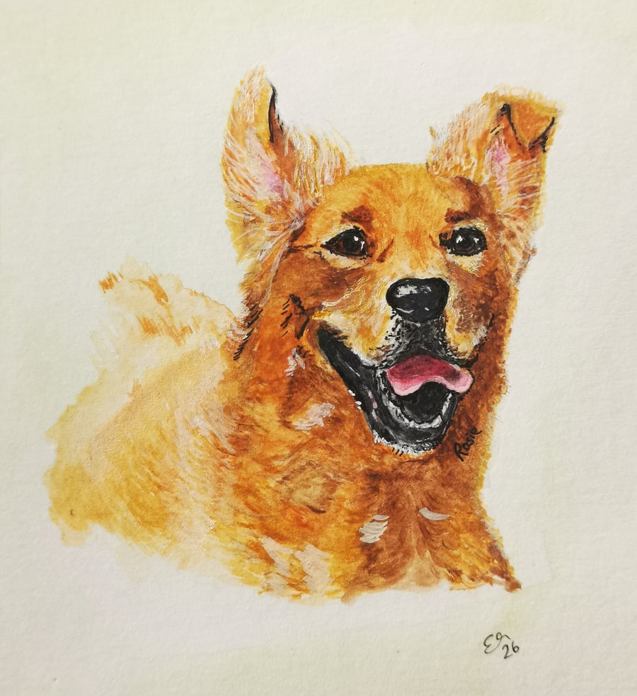 Miniature Pet Portrait - Detail level 3