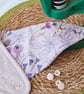 Thistles and Bees Print Baby Bib Bandana Style - Image 4
